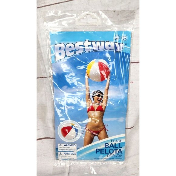 Bestway Beach Ball Pelota 2013 Multicolored Beach Ball Pool Ball - Picture 1 of 8